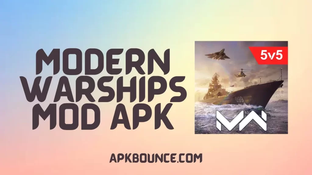 Modern Warships MOD APK Cover