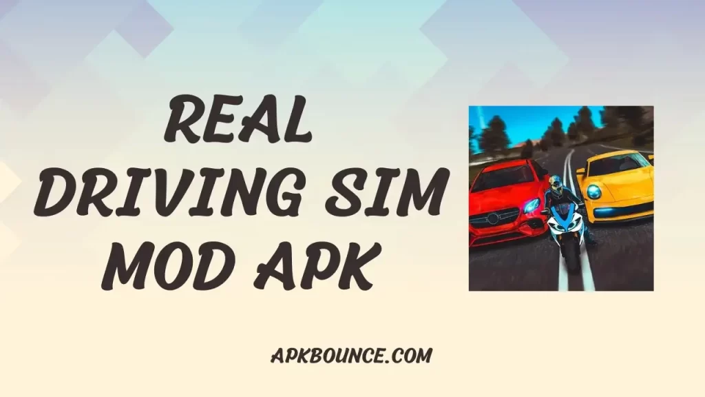 Real Driving Sim MOD APK Cover